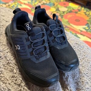 On Running Kids Sneakers in Black and Gray